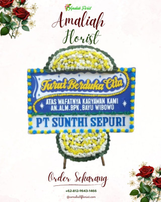 Papan Bunga Duka di Gandasoli