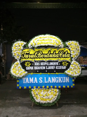 Papan Bunga Duka di Gandasoli